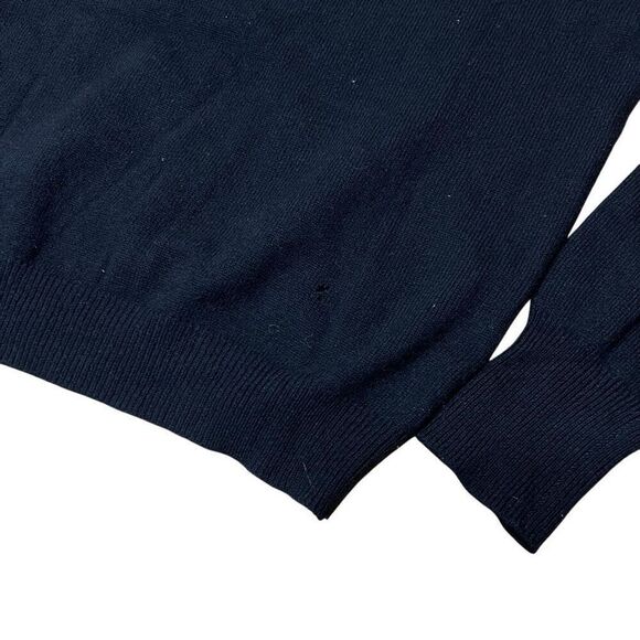 Vintage 90s Polo Lambswool Collared Sweater Pullover Large - Picture 8 of 10